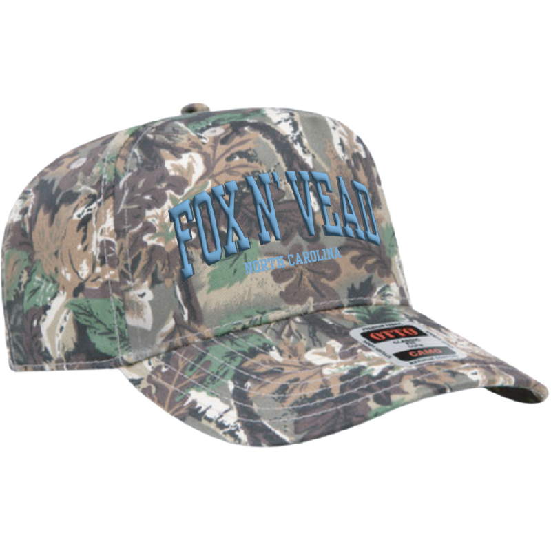 Fox N' Vead Blue Camo Hat