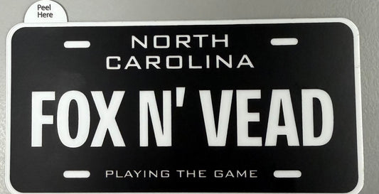 License Plate Sticker